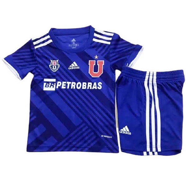 Camiseta Universidad De Chile 1ª Niño 2021 2022 Azul